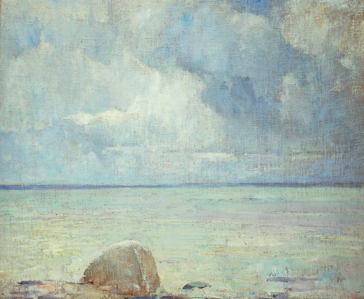 Una vista del suono da Emil Carlsen