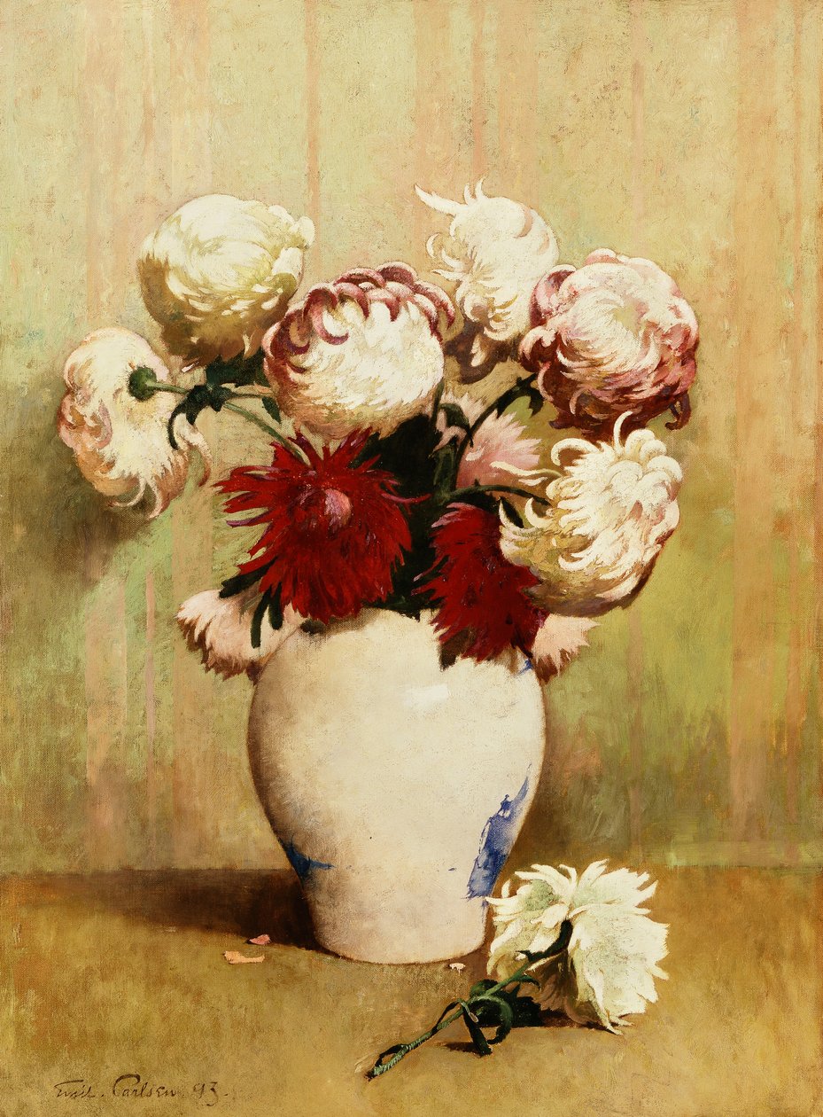 Crisantemi da Emil Carlsen