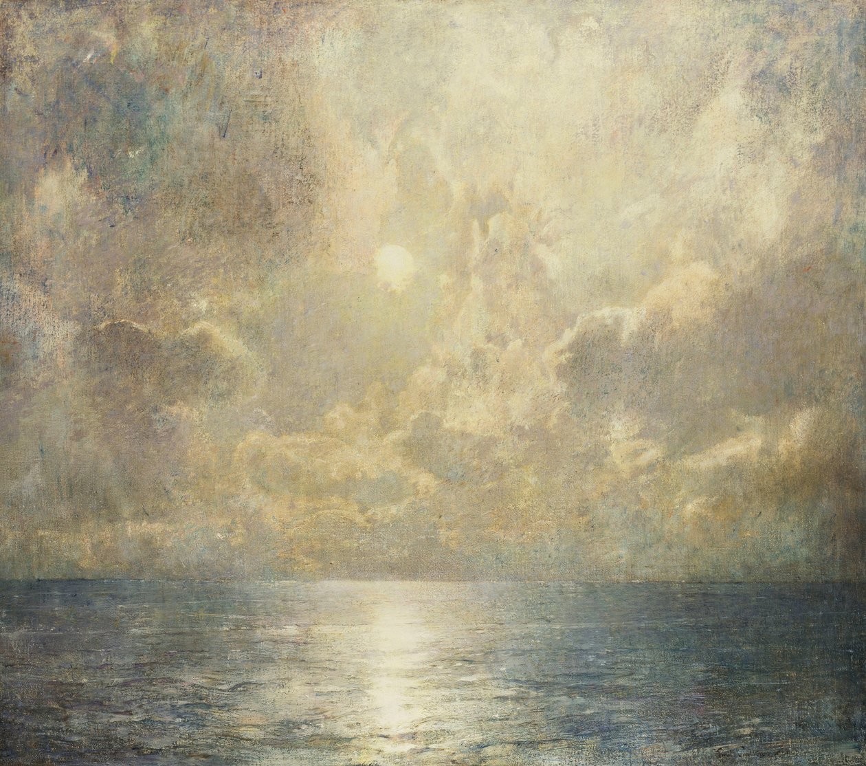 Paesaggio marino al chiaro di luna da Emil Carlsen