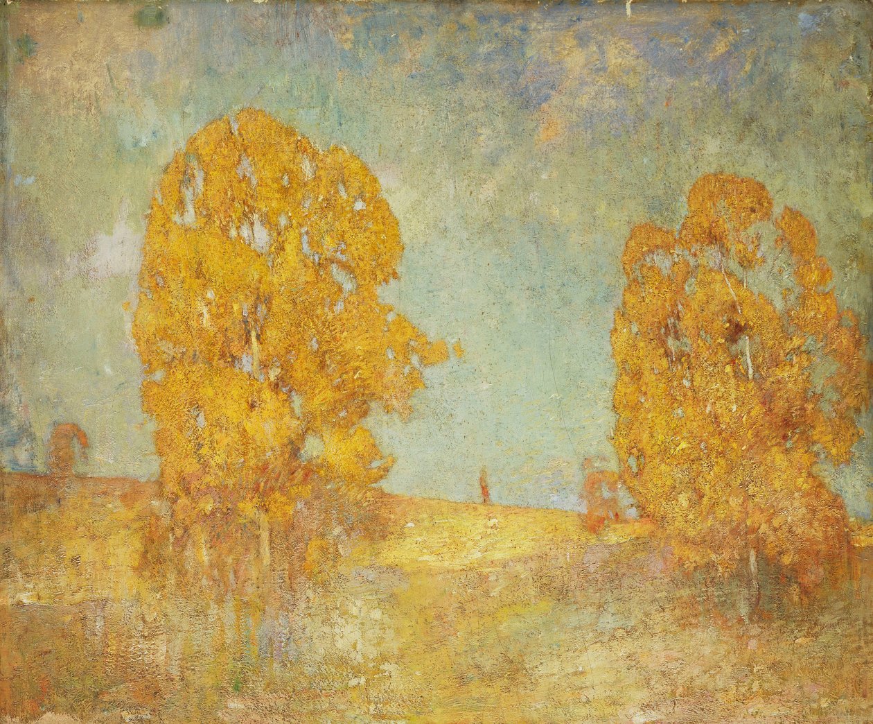 Paesaggio illuminato dal sole da Emil Carlsen