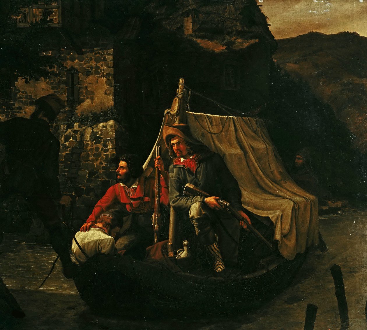 I contrabbandieri, 1830 da Emil Ebers