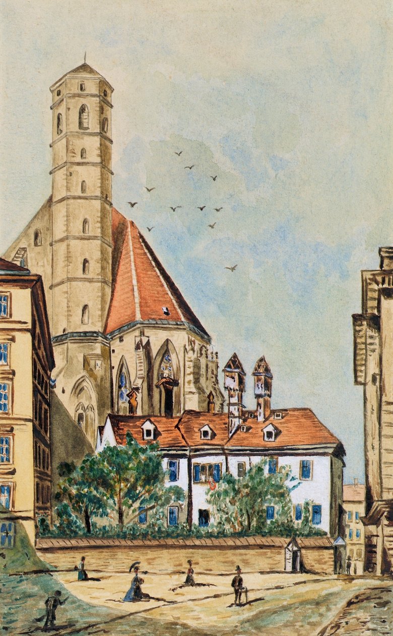 La chiesa dei Minoriti a Vienna da Emil Hütter