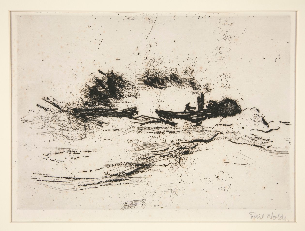 Rimorchiatore da Emil Nolde
