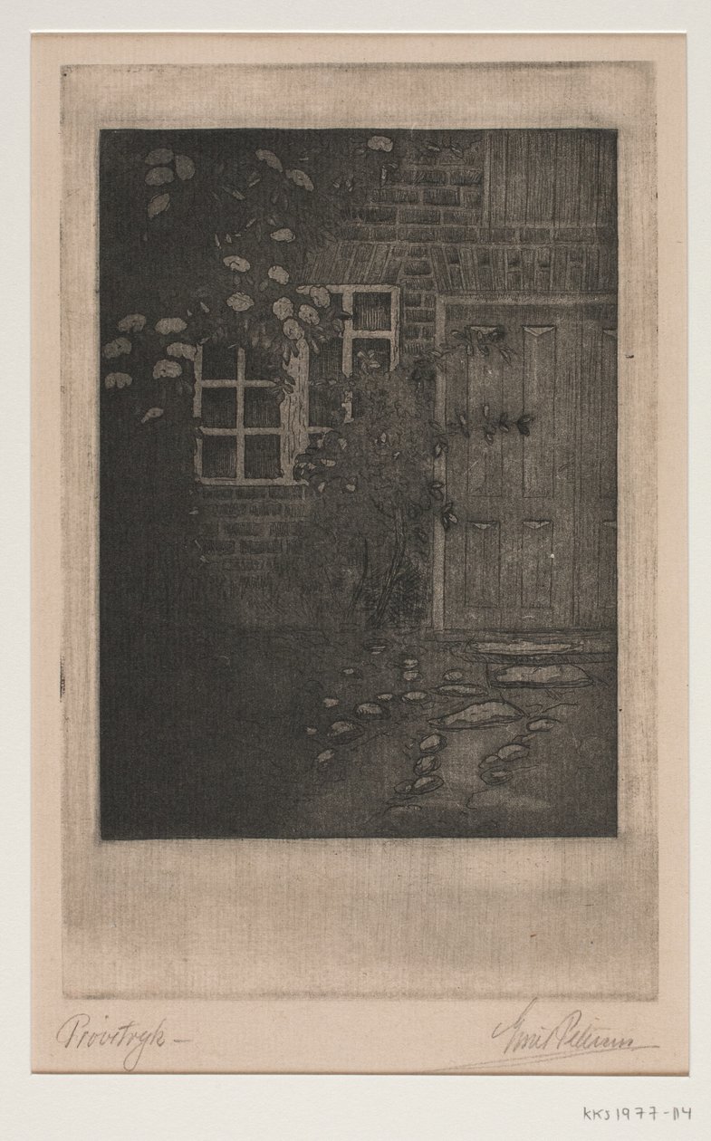 Husmur con fiori da Emil Petersen