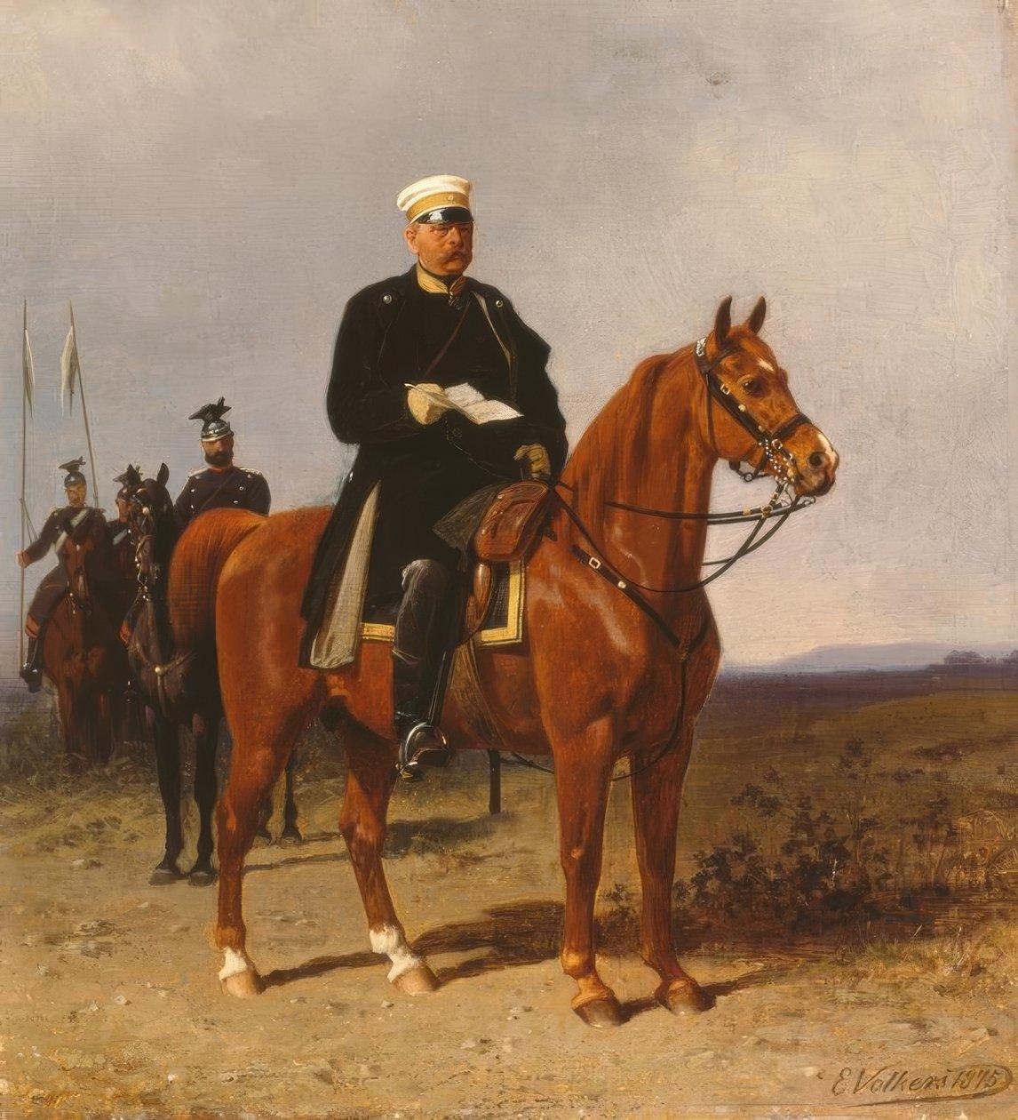 Bismarck a cavallo da Emil Volkers