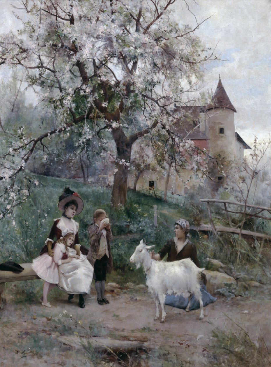Rinfreschi lungo la strada da Emile August Pinchart