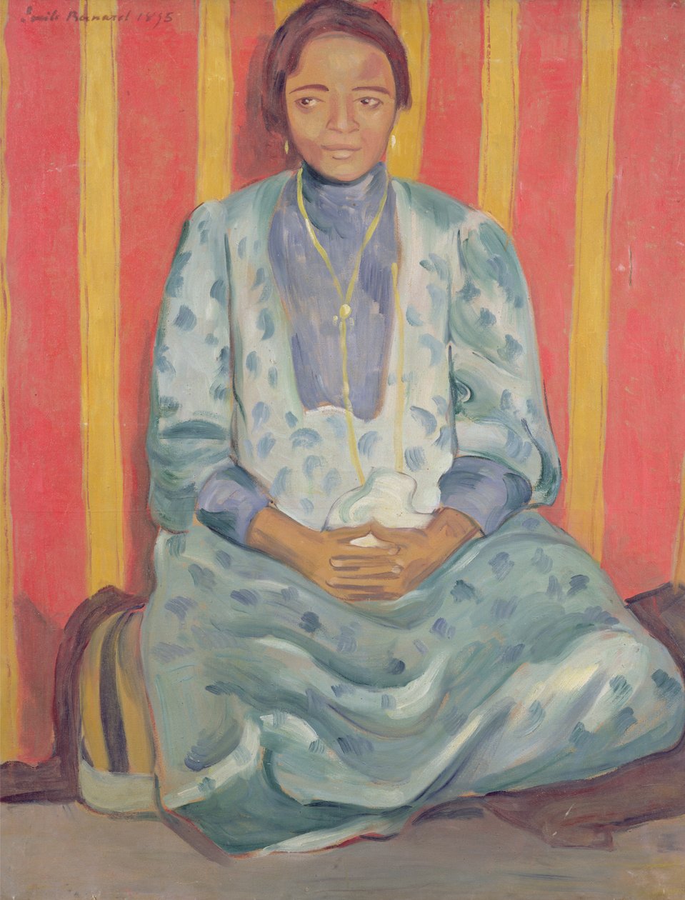 Studio di una donna mulatta, 1895 da Emile Bernard