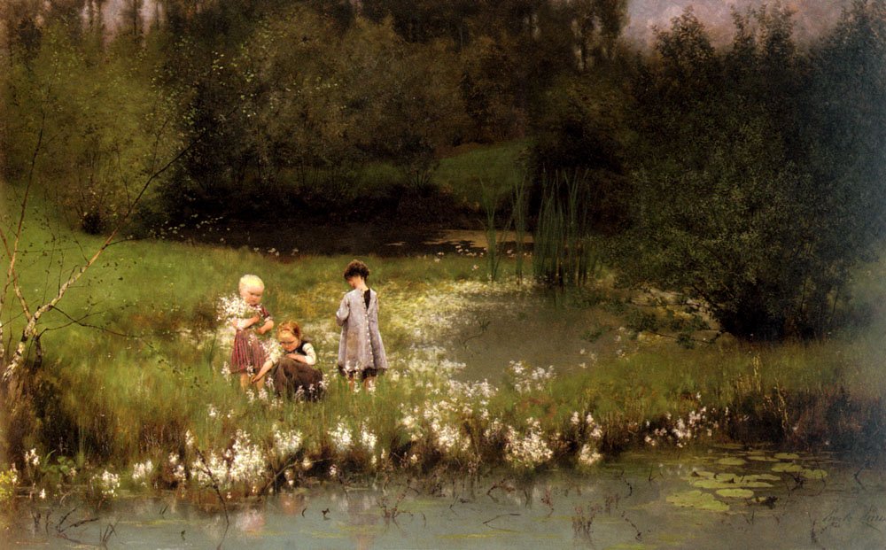 Raccolta di fiori da Emile Claus