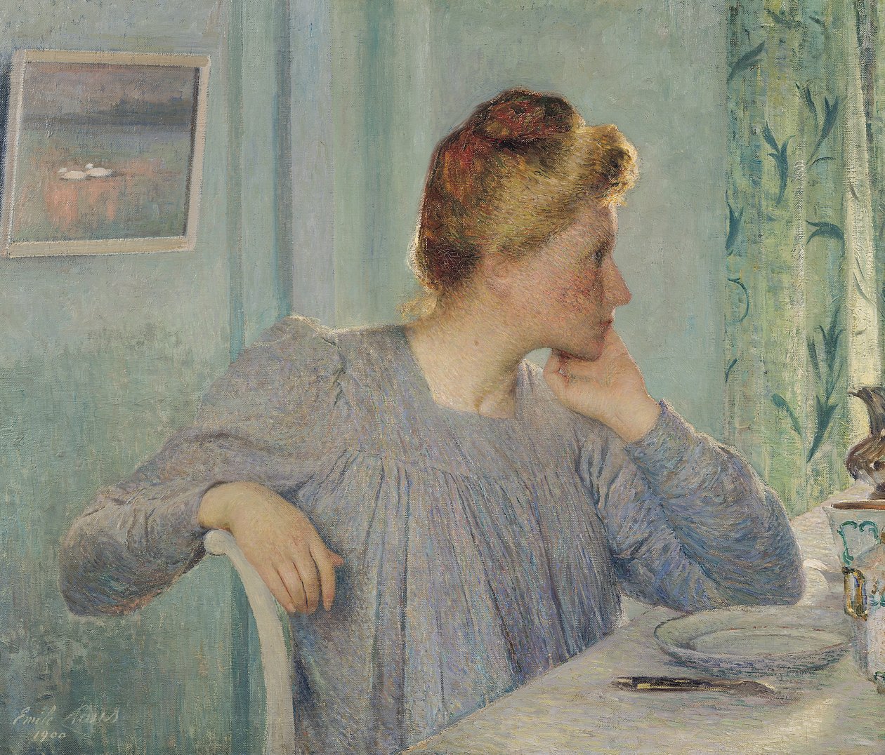 Ritratto di una donna da Emile Claus