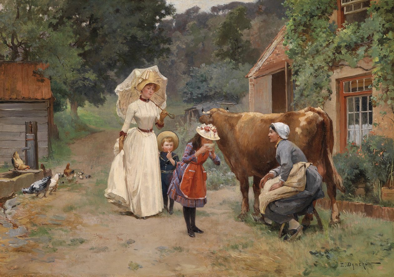 Visita alla fattoria da Emile Dameron