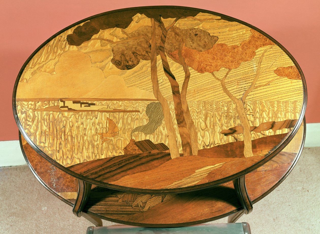 Tavolo, fine XIX secolo da Emile Galle