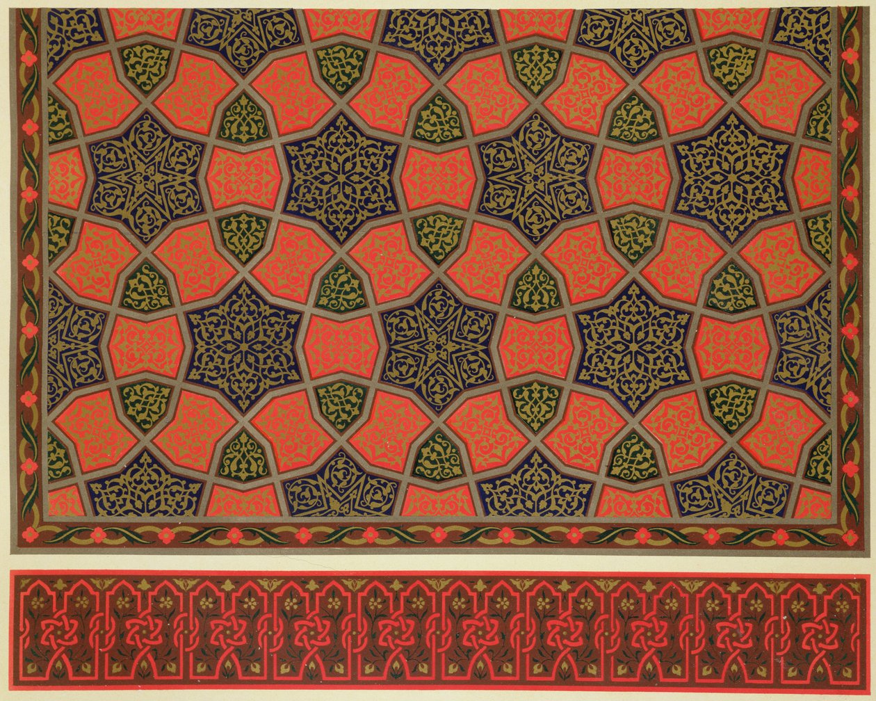 Disegni decorativi arabi, da 