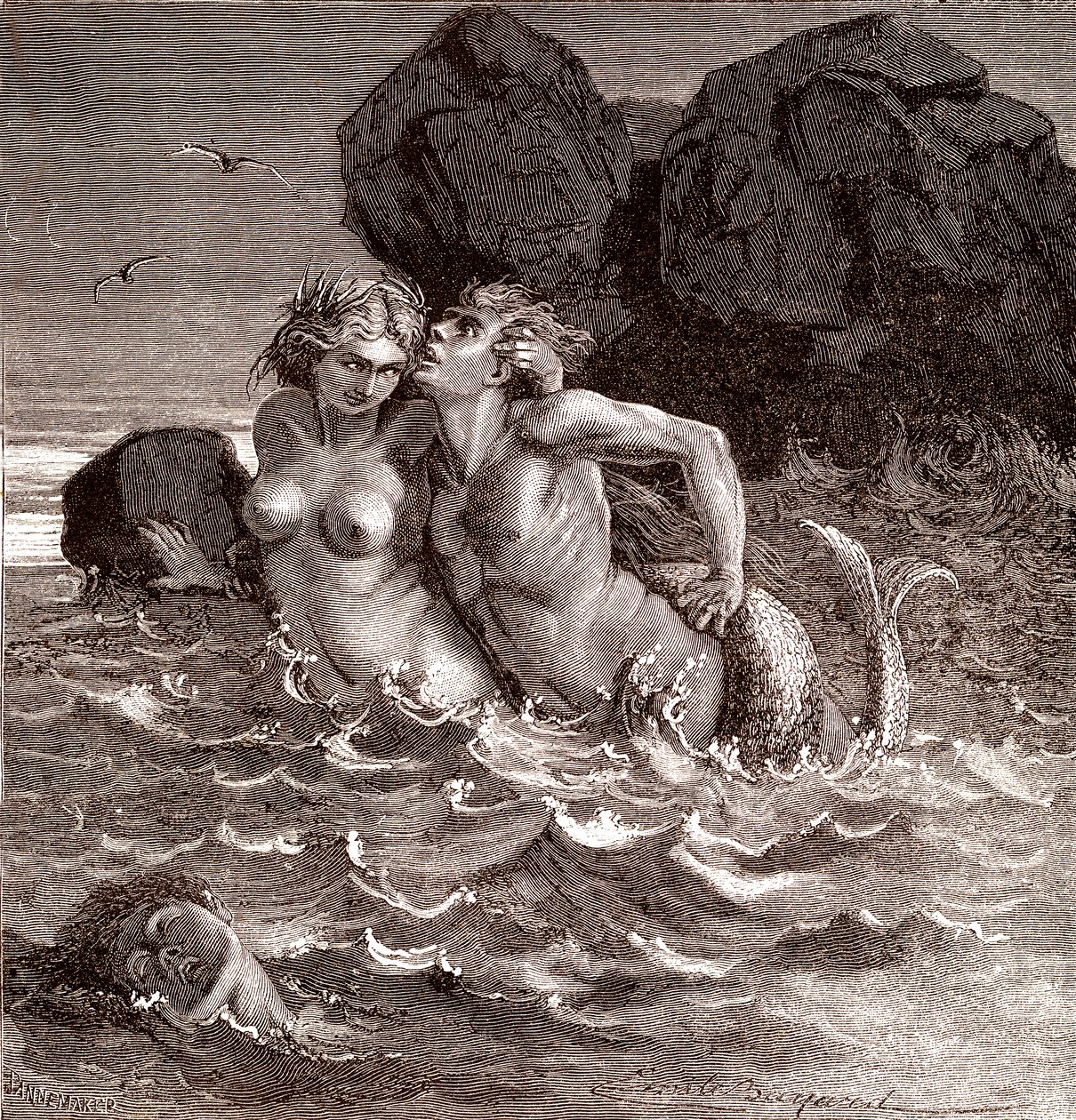 La sirena da Emile Antoine Bayard