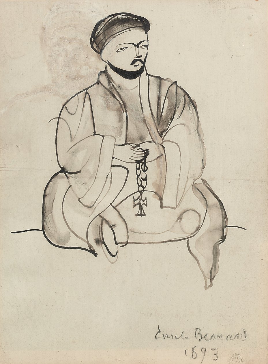 Sacerdote copto, 1893 da Emile Bernard