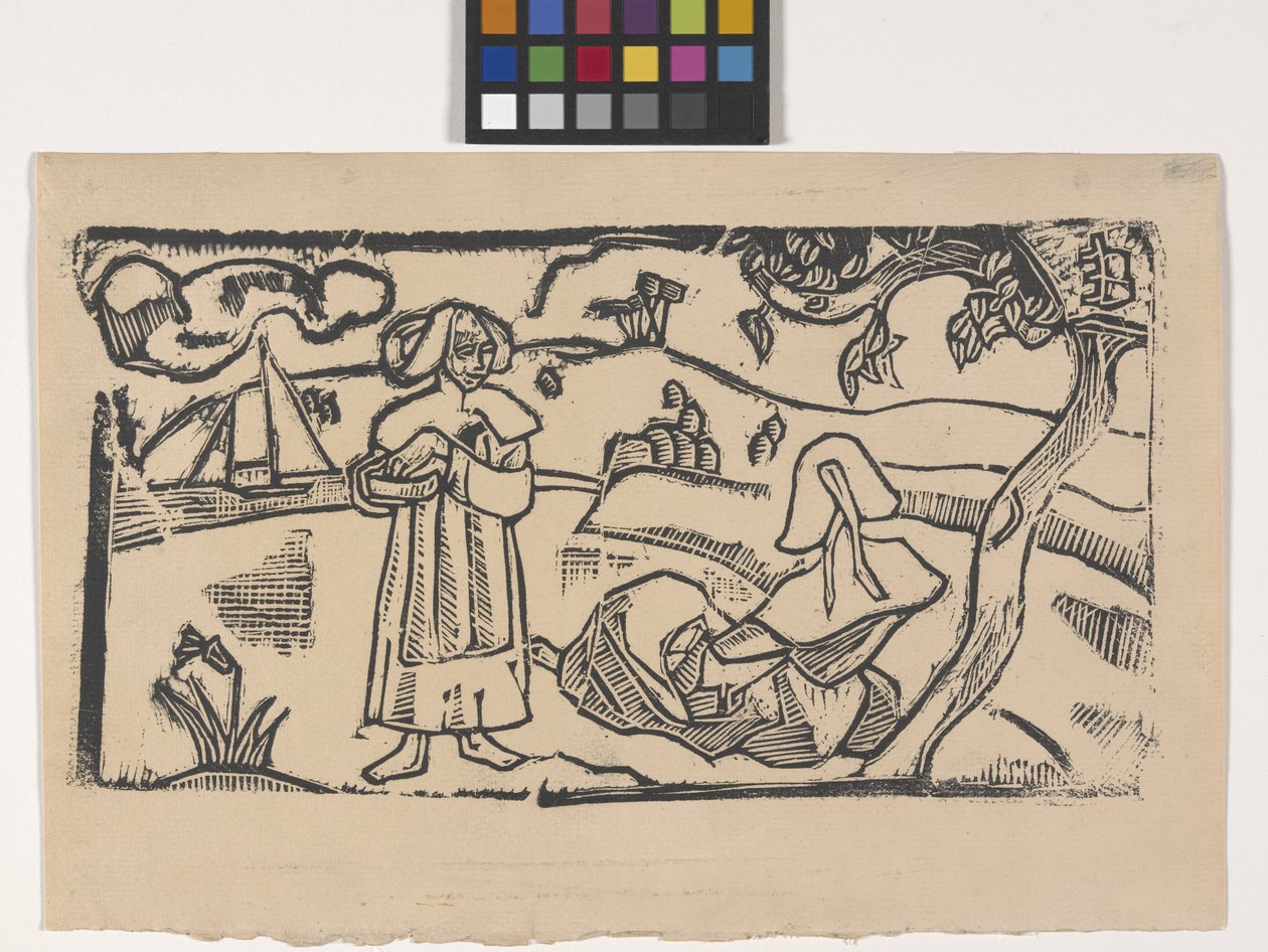 Deux Bretonnes (Due donne bretoni) da Emile Bernard