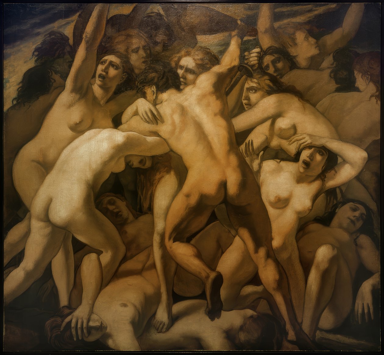Lotta tra uomo e donna da Emile Bernard