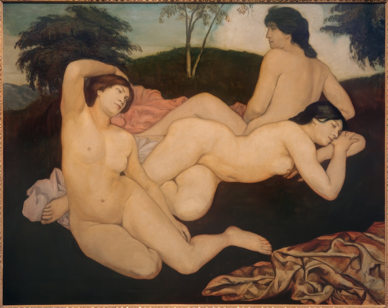 Dopo il bagno (Le ninfe) da Emile Bernard