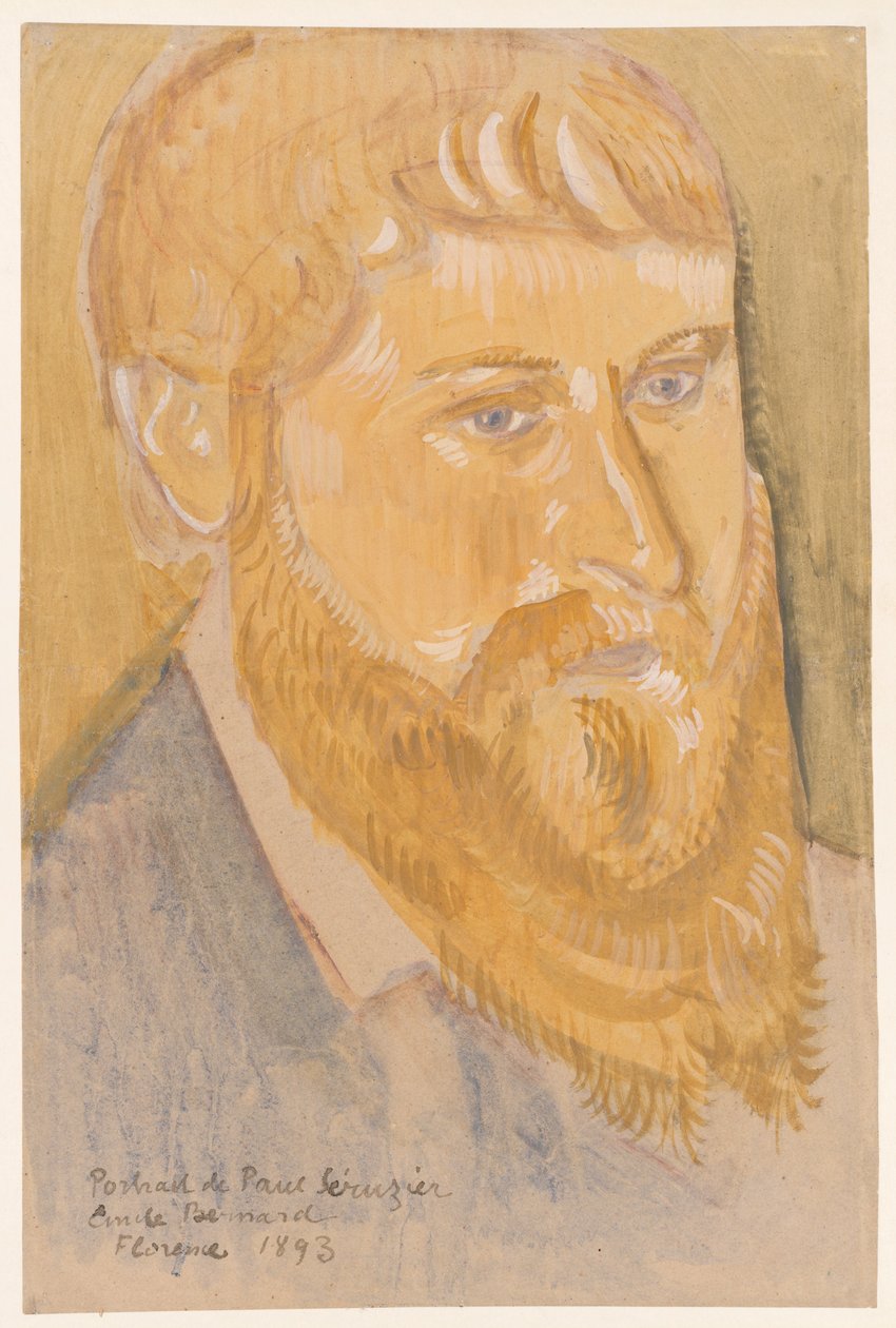Ritratto di Paul Sérusier da Emile Bernard