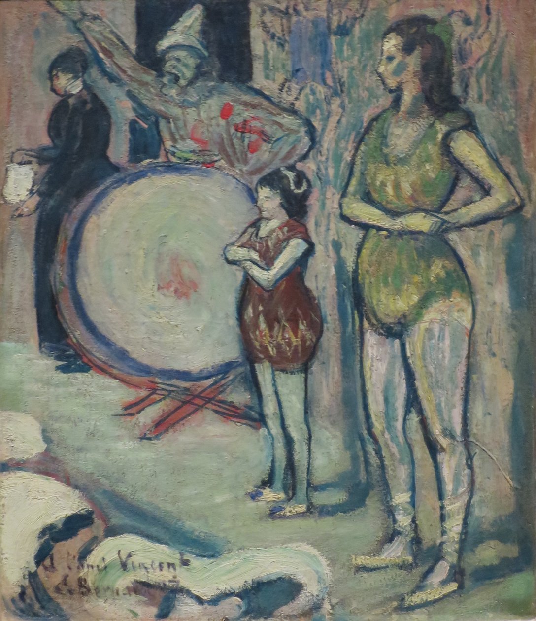 Saltimbanchi" di Emile Bernard, 1887 da Emile Bernard