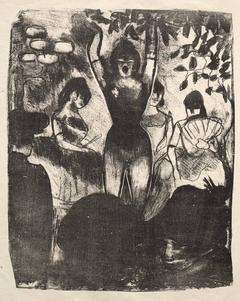 Cantante al Cafè-Concert da Emile Bernard