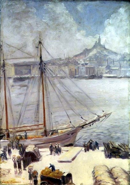 Il molo, Marsiglia da Emile Bernard