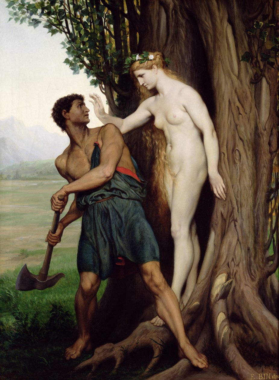 La Driade, 1870 da Emile Bin