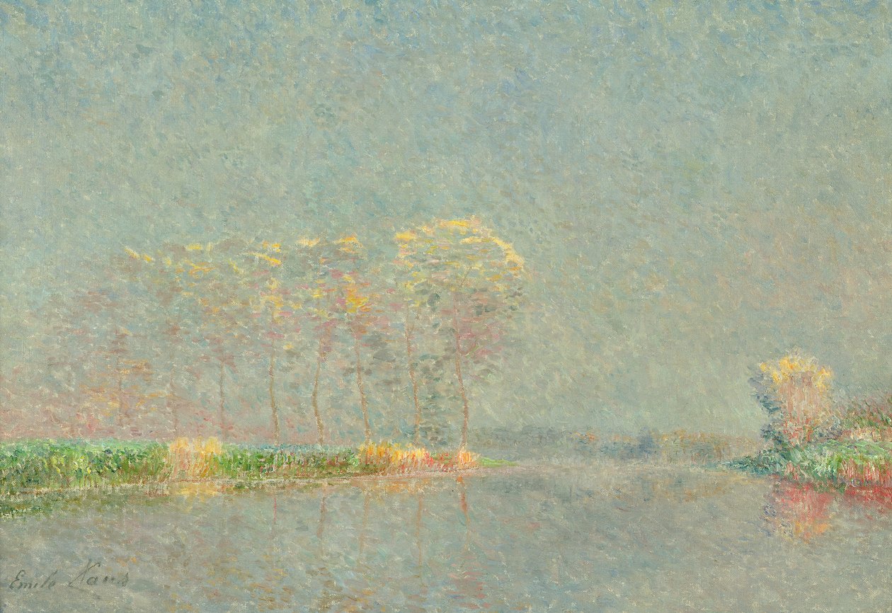 Nebbia sulla Lys da Emile Claus