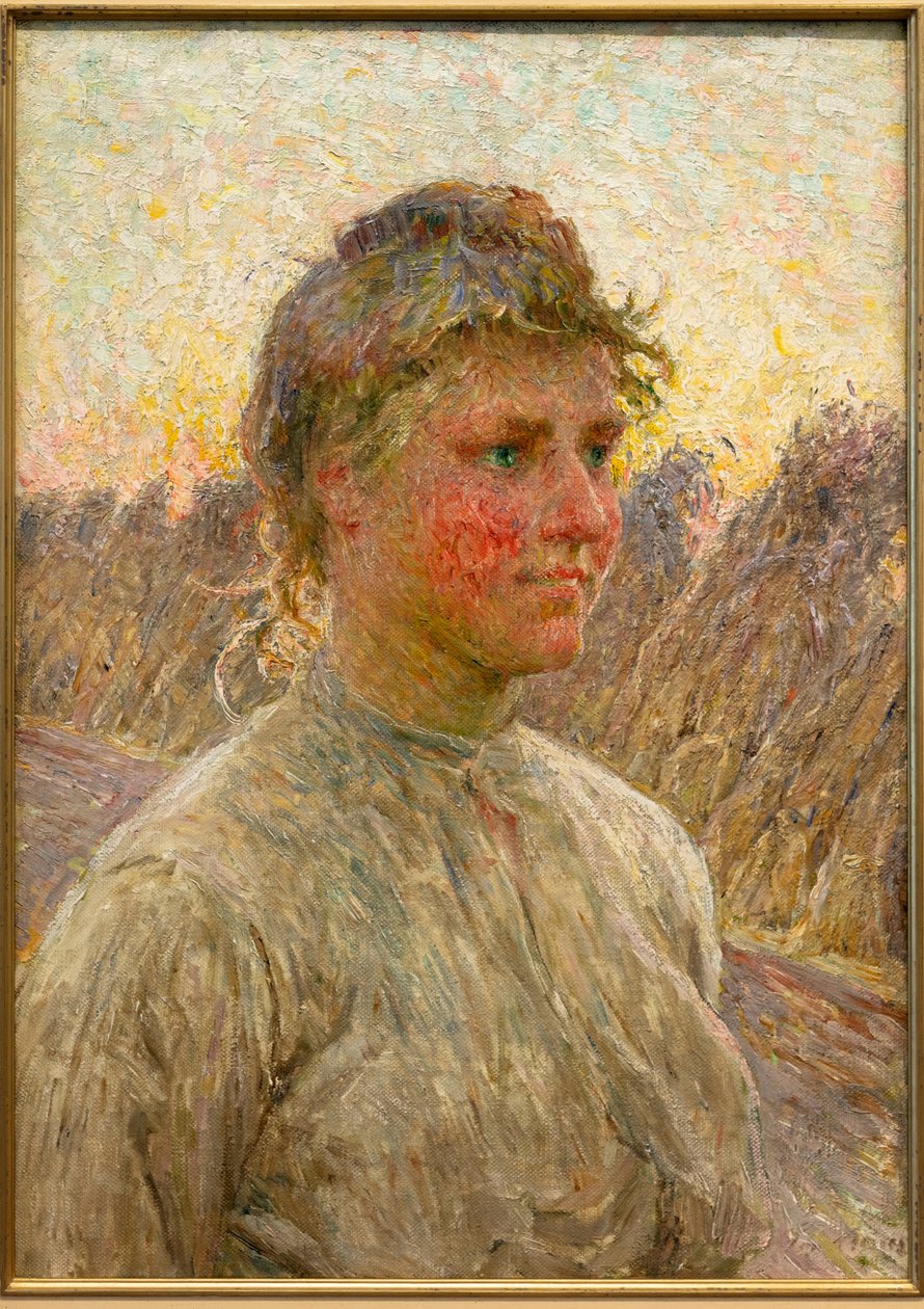 Moglie del giovane contadino da Emile Claus