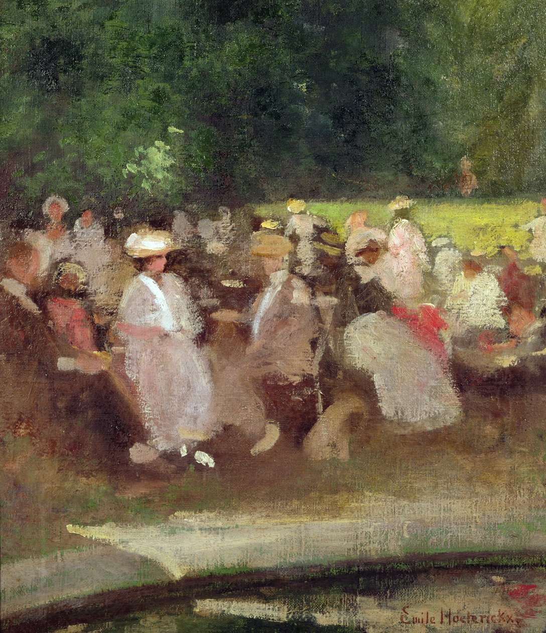 Estate nel Parco, c.1881 da Emile Hoeterickx
