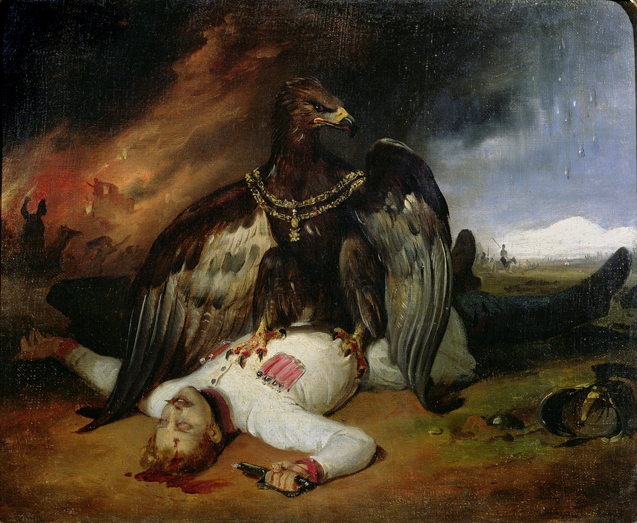 Il Prometeo polacco, 1831 da Emile Jean Horace Vernet