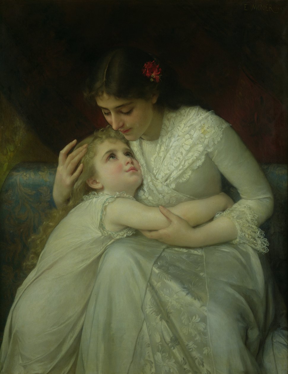Madre e figlio da Emile Munier