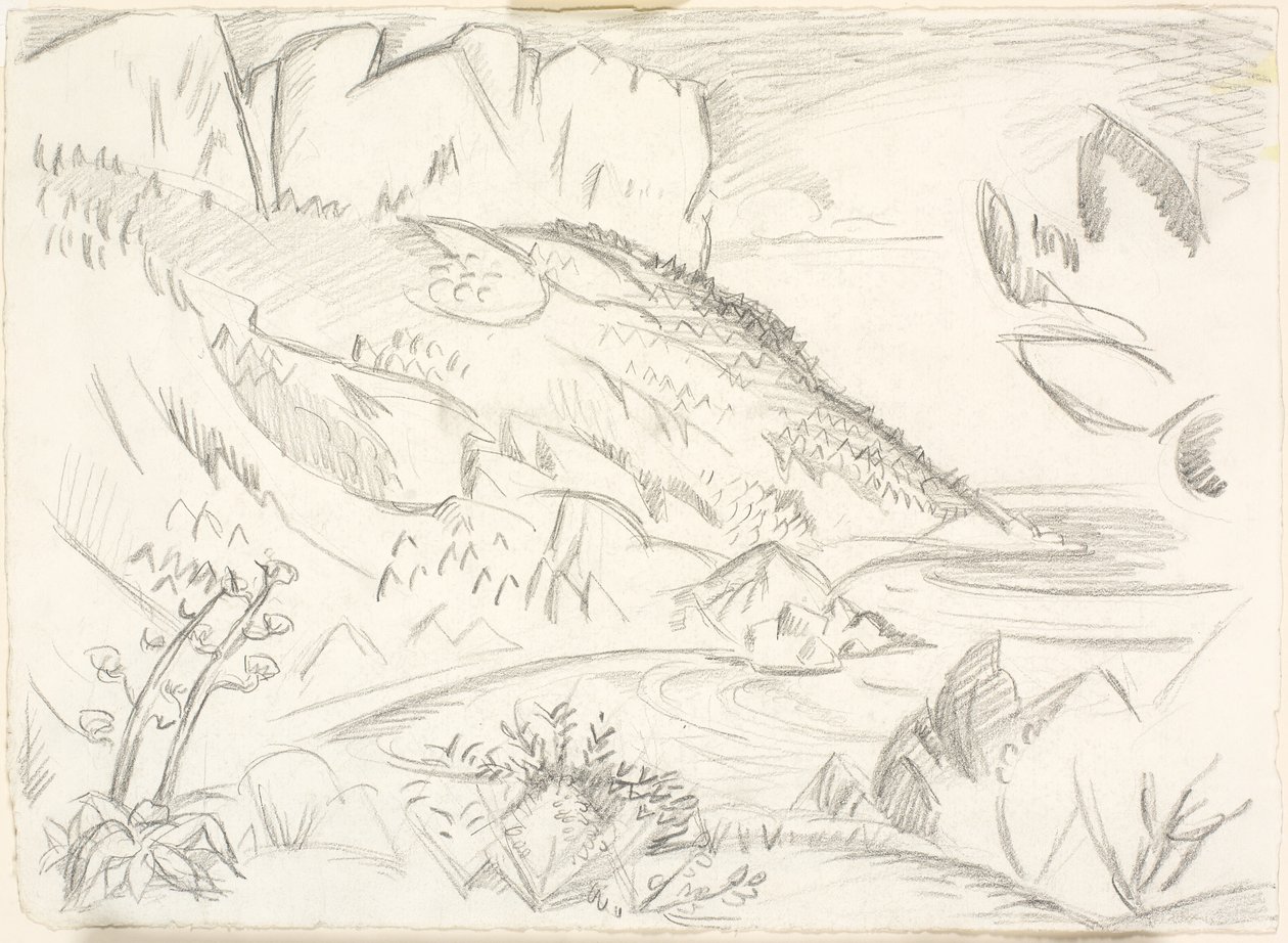 Cap Canaille a Cassis da Emile Othon Friesz