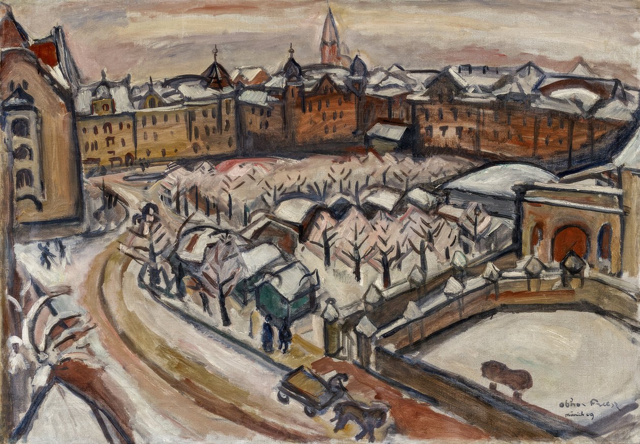 Neve a Monaco da Emile Othon Friesz