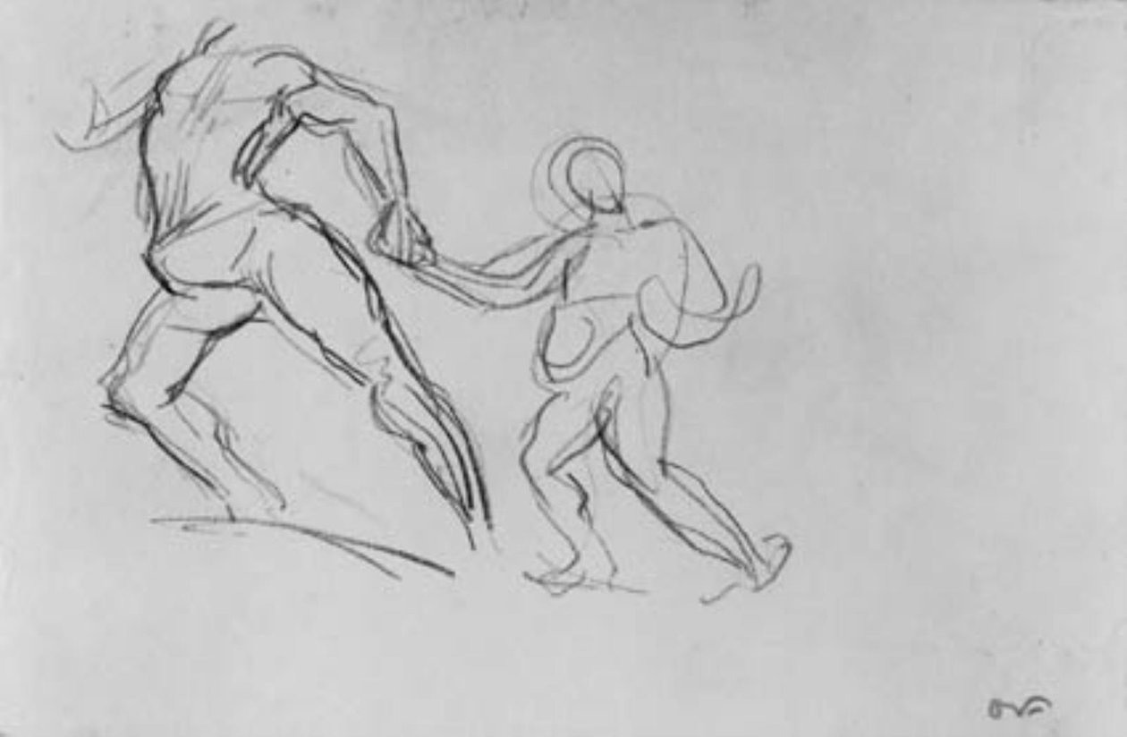 Due figure in movimento da Emile Othon Friesz