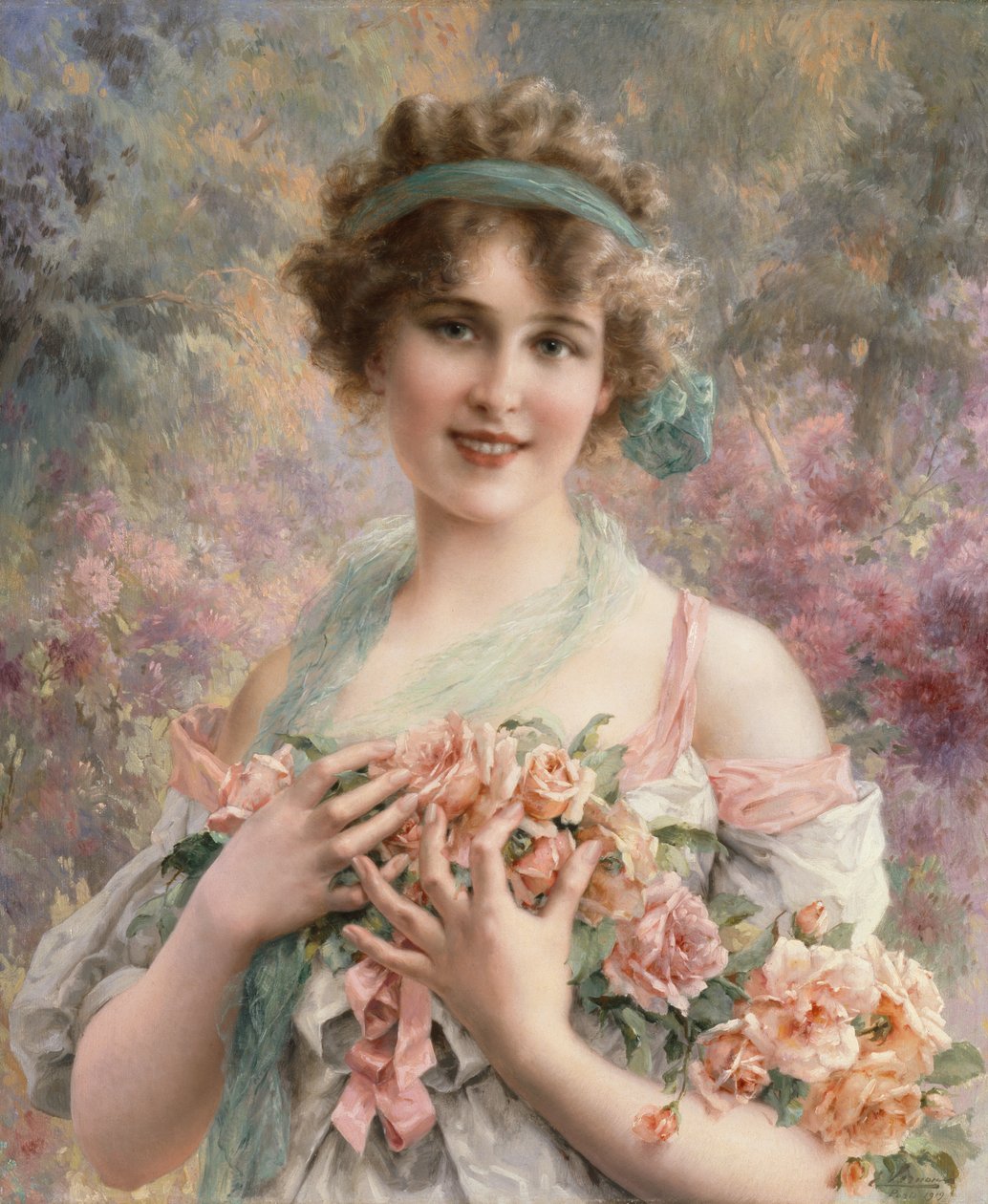 Una bella rosa da Emile Vernon