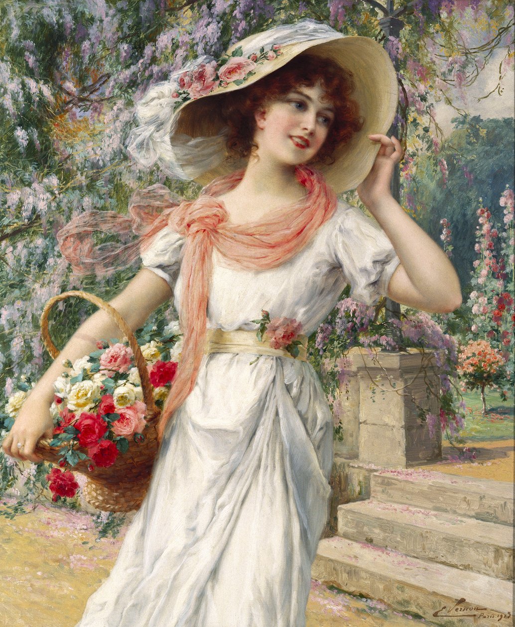Il giardino fiorito da Emile Vernon