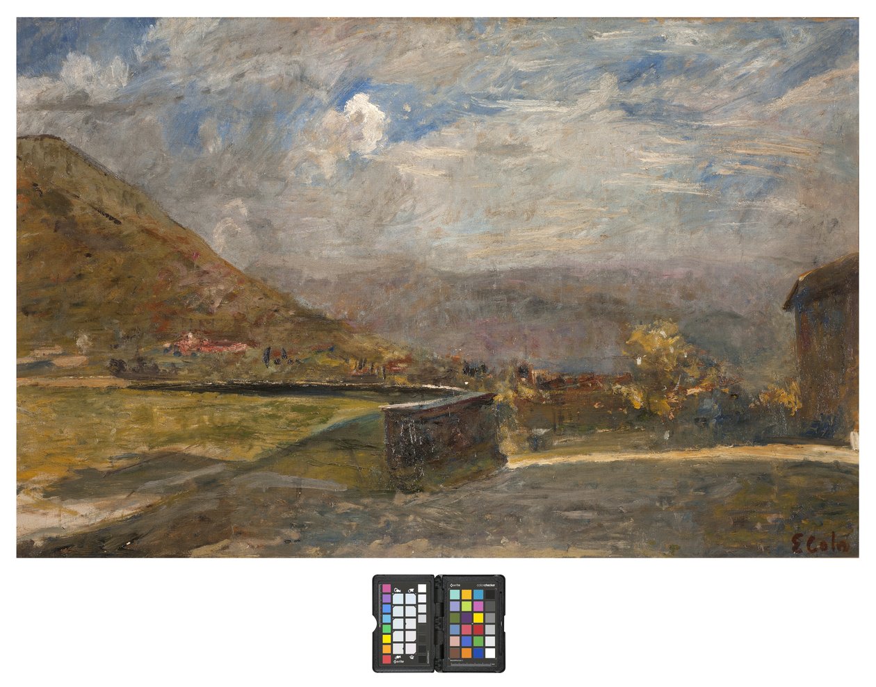 Colline in Brianza, 1915-20 da Emilio Gola