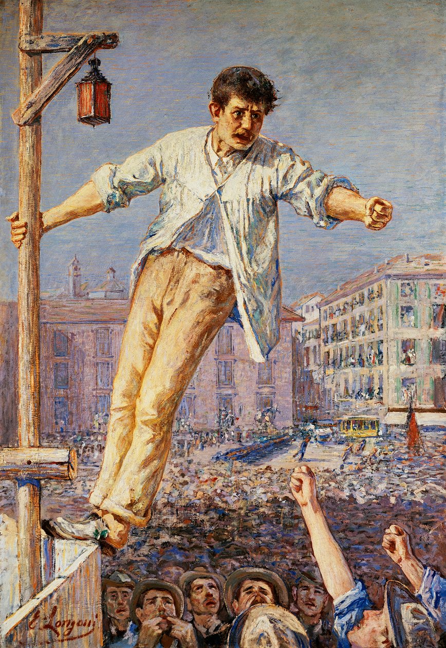Portavoce dello sciopero da Emilio Longoni