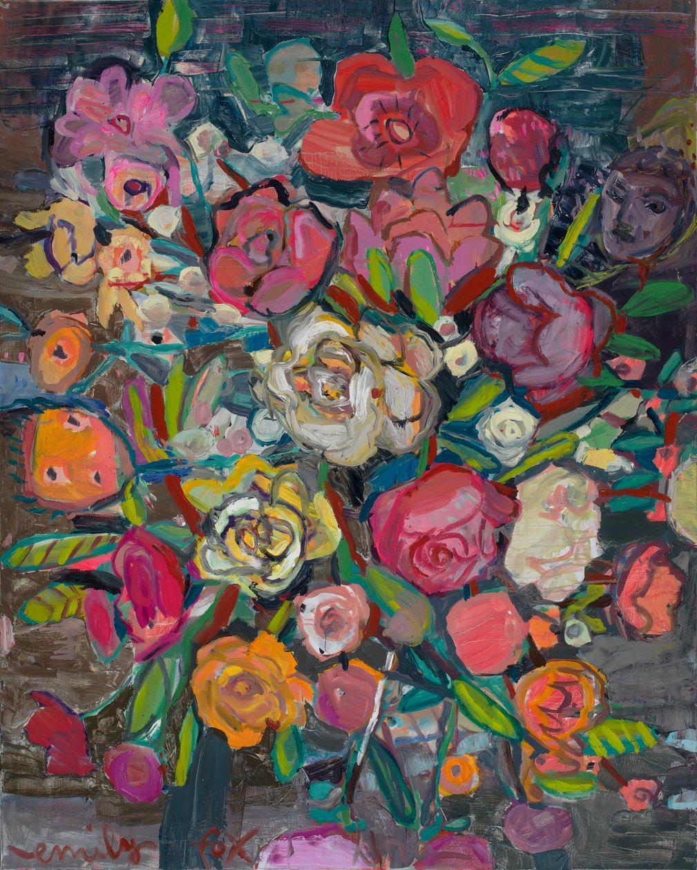 Abbondanza, 2021 (olio su tela) da Emily Fox King