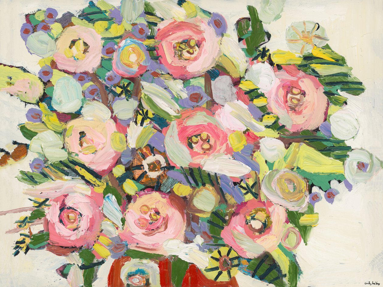 EFK0029, 2018 (olio su tela) da Emily Fox King