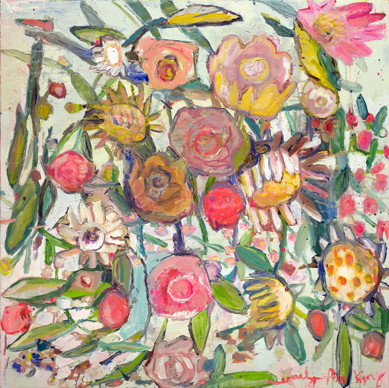 Buon dolore, 2021 (olio su tela) da Emily Fox King