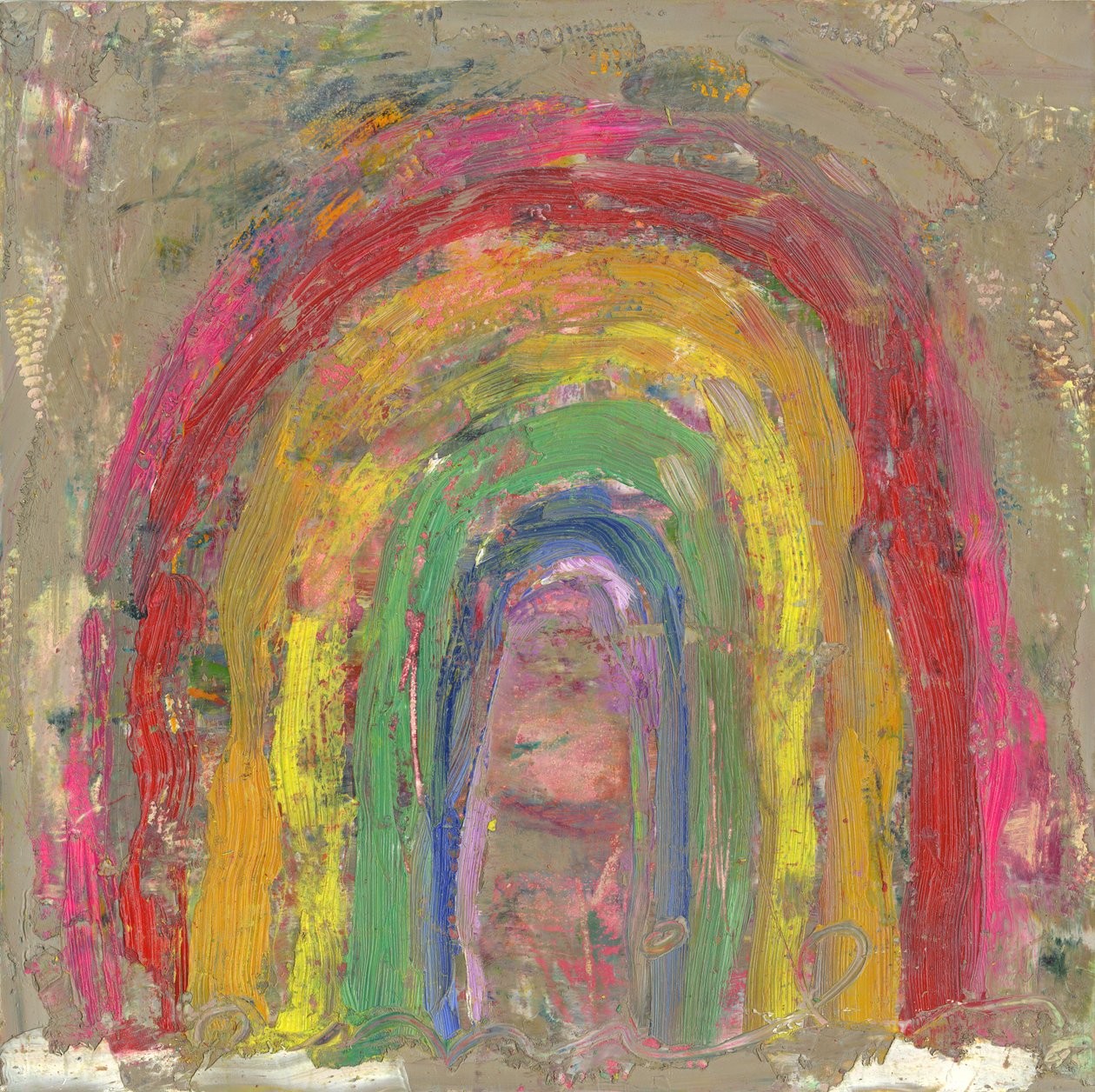 Arcobaleno, 2021 (olio su tela) da Emily Fox King