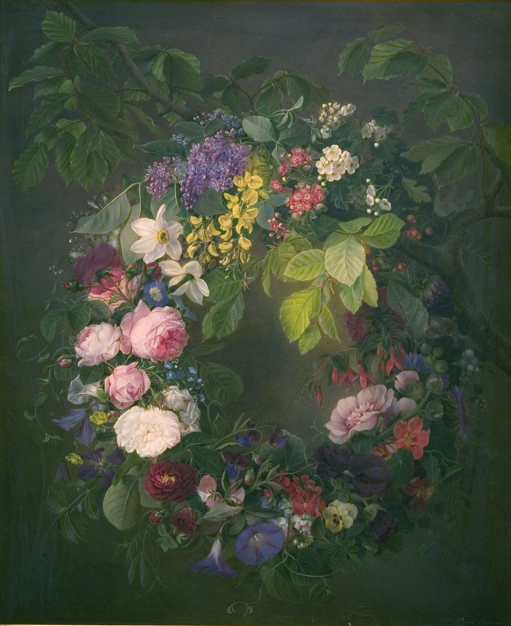 Una corona di fiori da Emma Thomsen