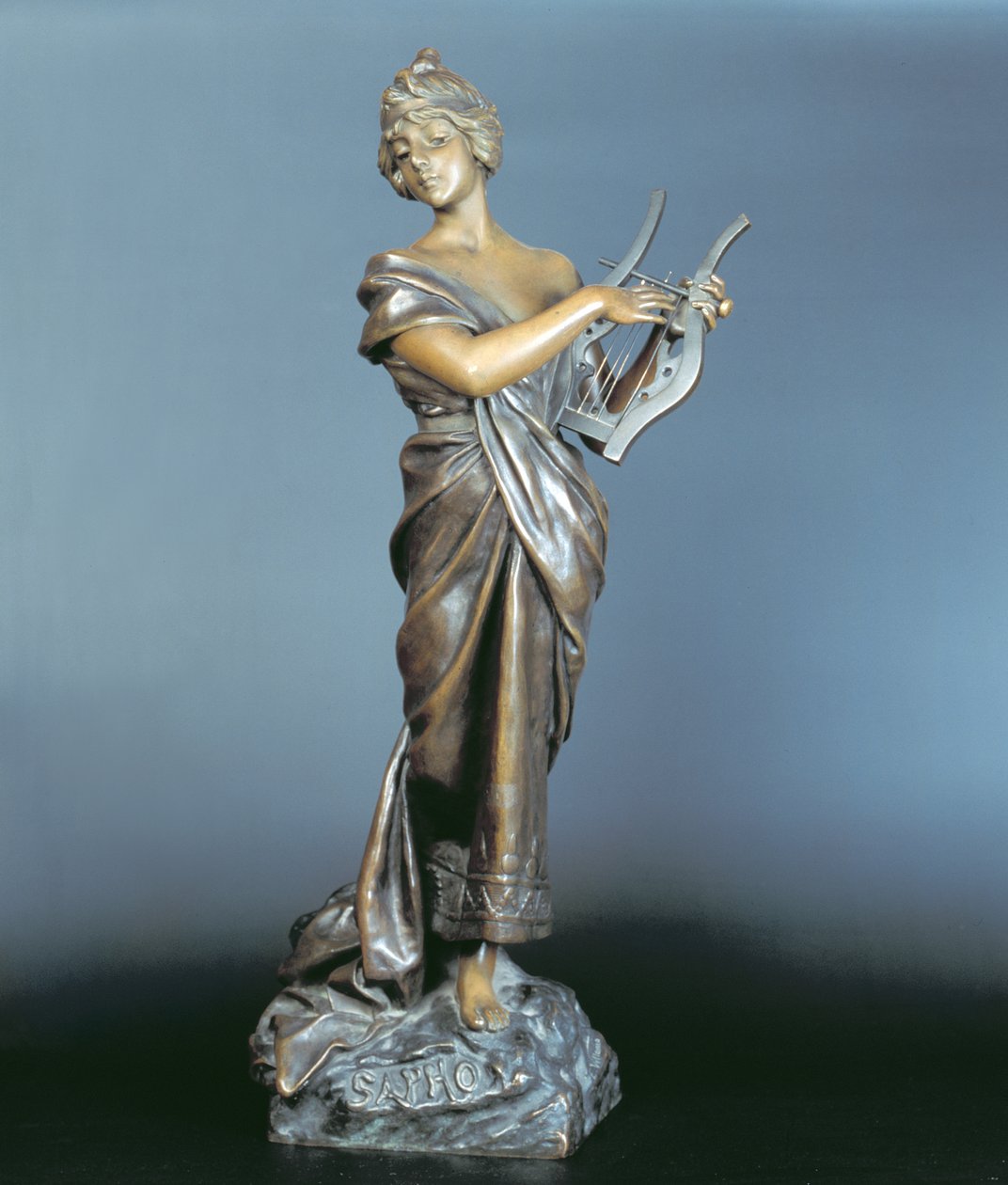 Saffo, c.1910 da Emmanuel Villanis