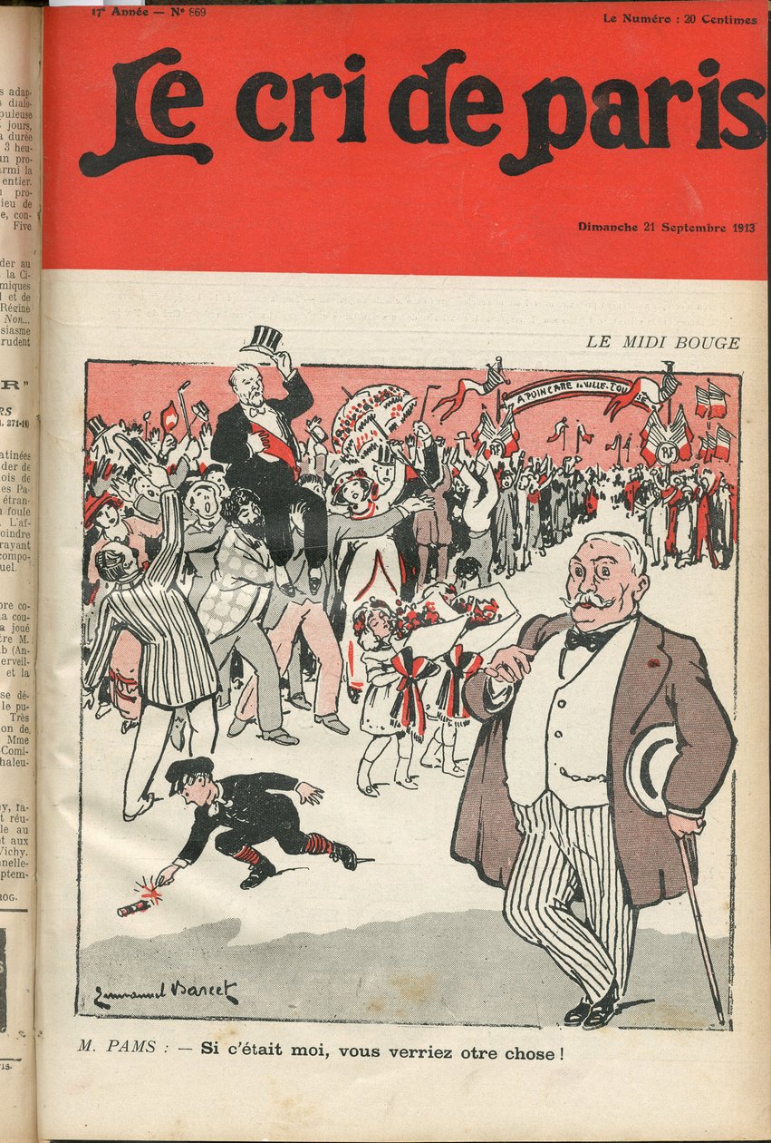 Copertina di Le Cri de Paris da Emmanuel Barcet