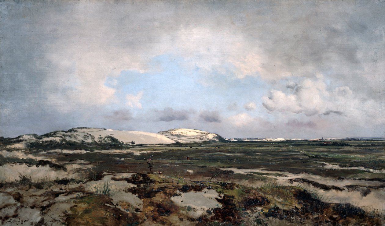 Nelle dune, 1881 da Emmanuel Lansyer