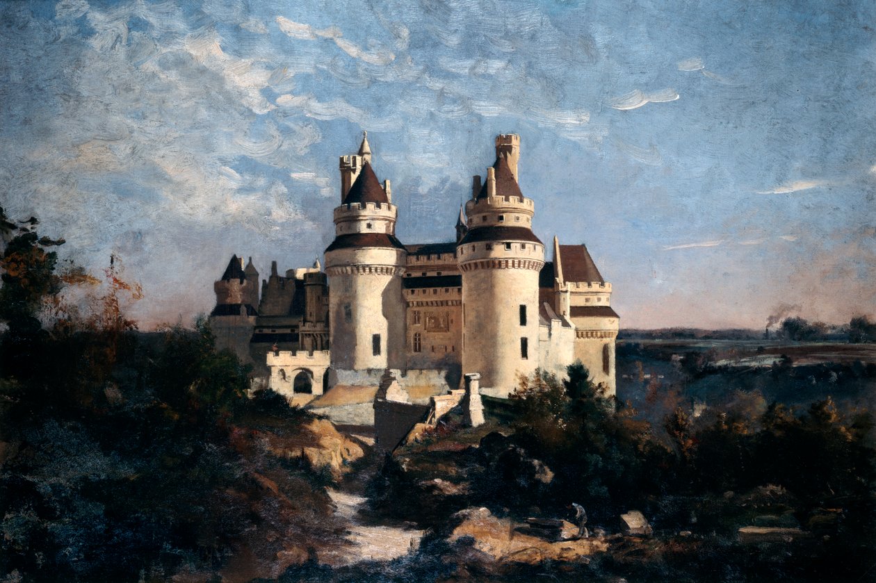 Pierrefonds, 1868 da Emmanuel Lansyer