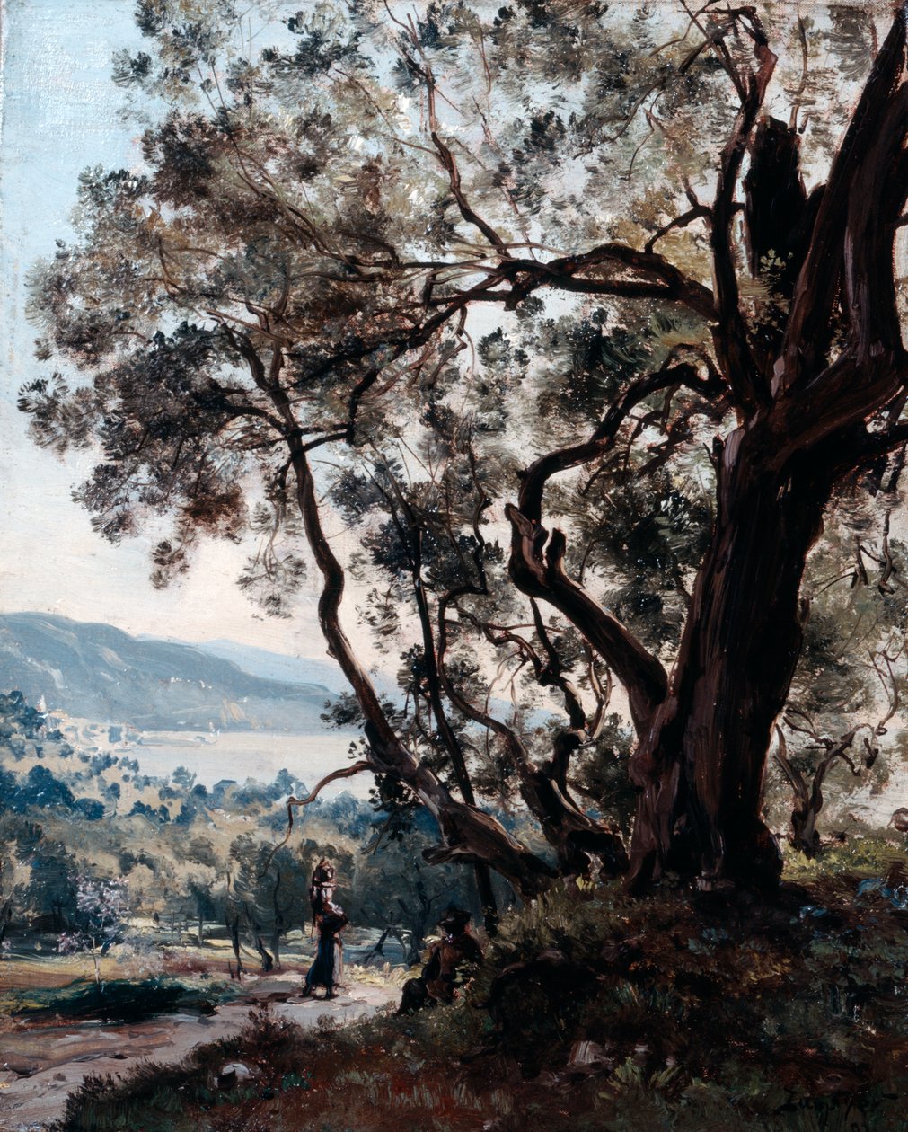 Roquebrune, 1892 da Emmanuel Lansyer