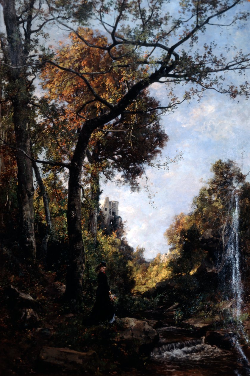 La passeggiata autunnale, 1869 da Emmanuel Lansyer