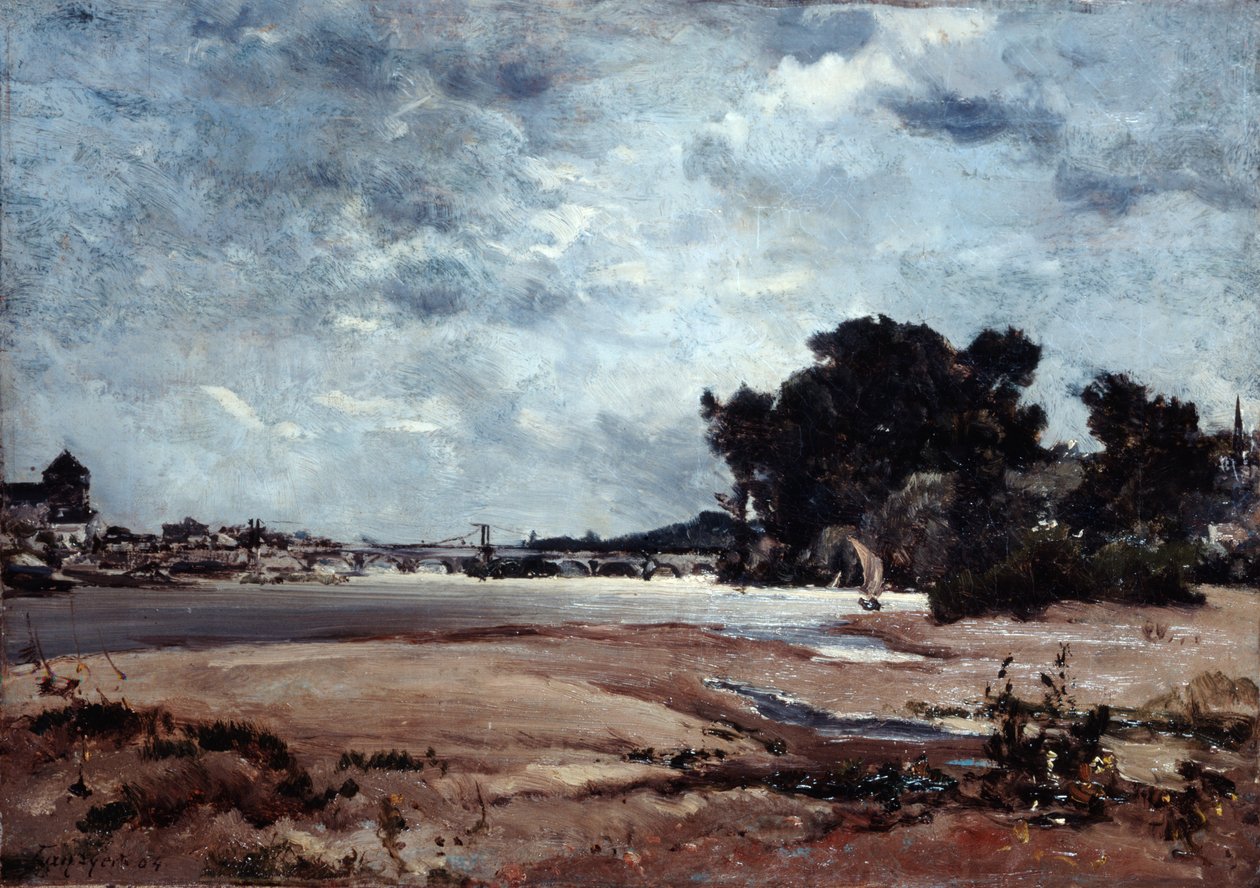 La Loira, 1865 da Emmanuel Lansyer